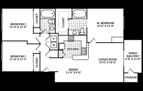 Unit 0224 0224 floor plan